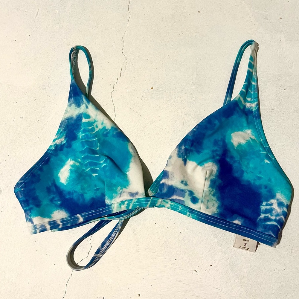 Hollister Tie-dye Bikini Top